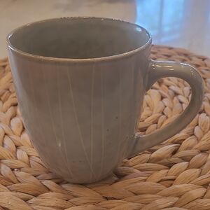 PROJECT 62 SOLENE SQUARE Blue-gray Stoneware Mug.  DISCONTINUED!